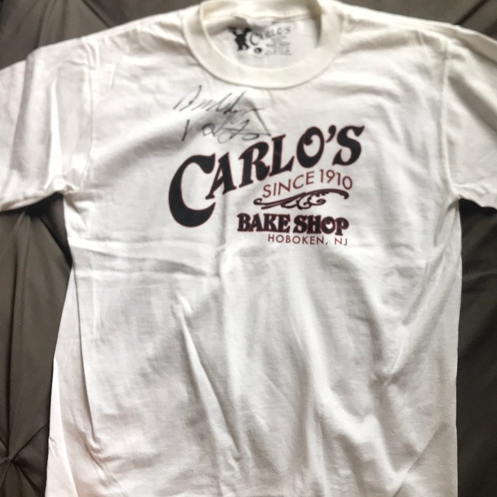 Signed Carlo’s bakery T-shirt